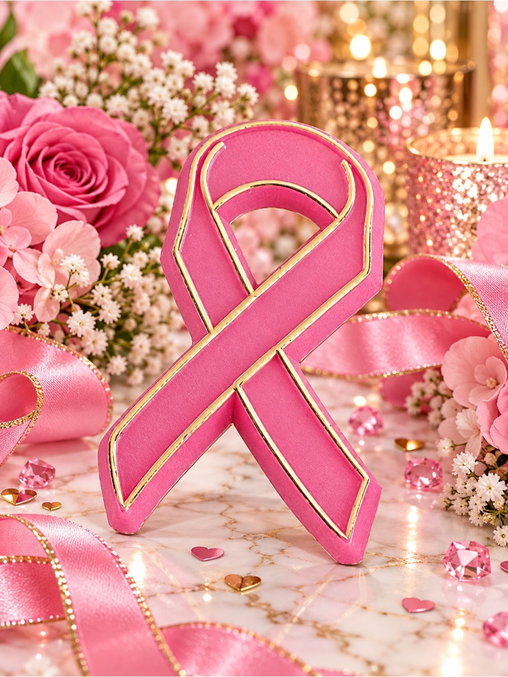 FREE Breast Cancer Awareness Lapel Pin with Every Order in October